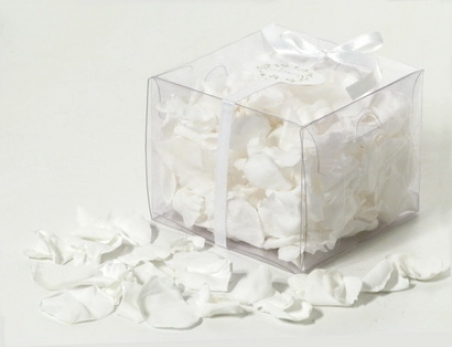 Rožu ziedlapiņas "Balta roze"