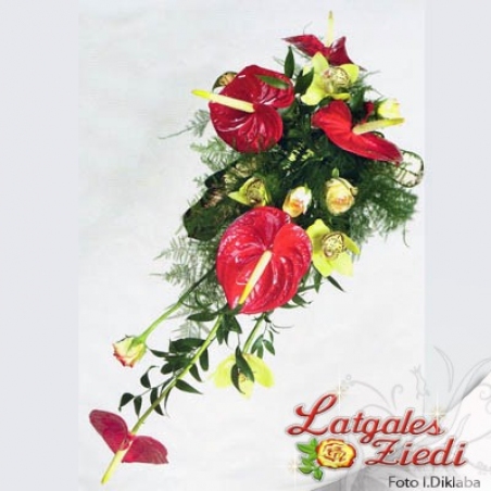 Līgavas pušķis "Sievietes mīkla"