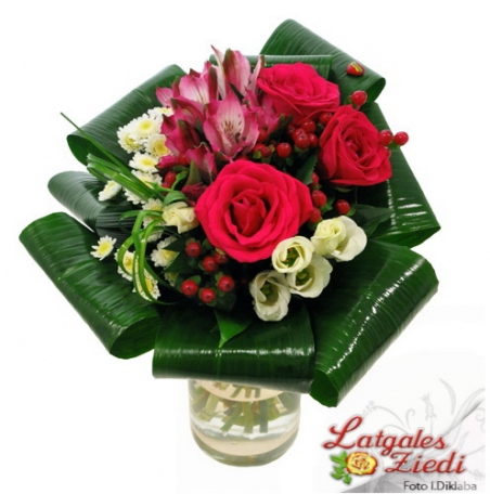 Apsveikuma pušķis 081