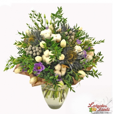 Apsveikuma pušķis 073