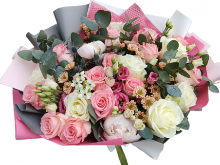 Apsveikuma pušķis 124