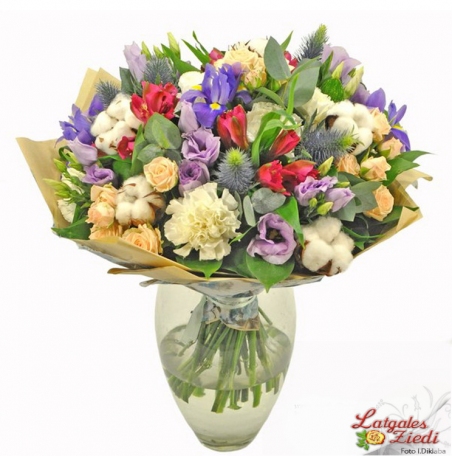 Apsveikuma pušķis 040