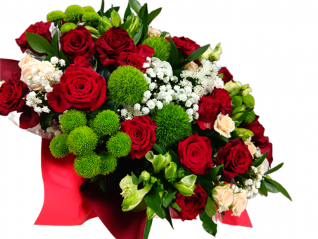 Apsveikuma pušķis 130