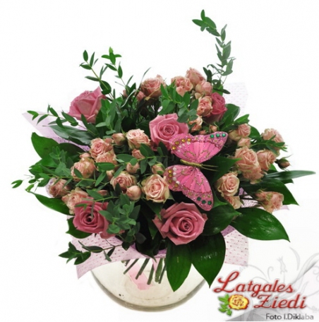 Apsveikuma pušķis 028