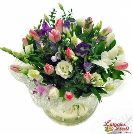 Apsveikuma pušķis 088