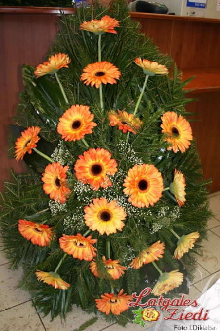 Sēru (bēru) vainags - "0035"