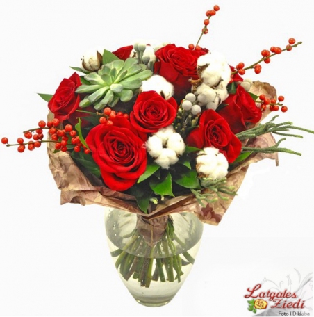 Apsveikuma pušķis 075